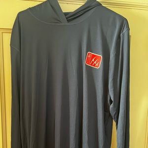 Fintech gray 2xl hoodie